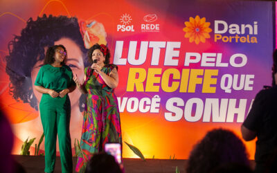 Dani Portela lança candidatura à Prefeitura do Recife
