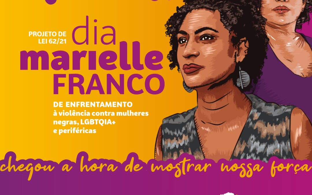Recife pode ter o Dia Marielle Franco de enfrentamento à violência de gênero contra as mulheres negras, LBTs e periféricas