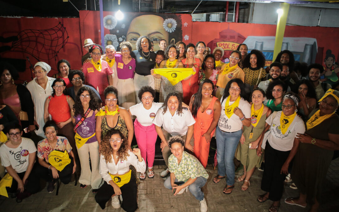 Dani Portela participa do lançamento da iniciativa “Ocupa Marielle Franco”